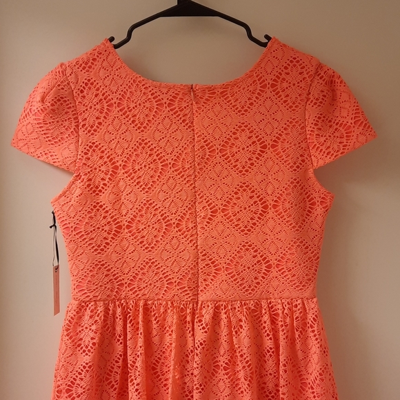 NWT, Revolve Lovers + Friends Voulez Vous Coral Lace Dress - Picture 5 of 15